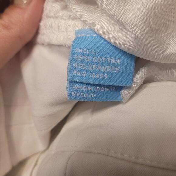 J. McLaughlin Lexi Jean White Denim Mid Rise Skinny Sz 6 EUC - Picture 8 of 8